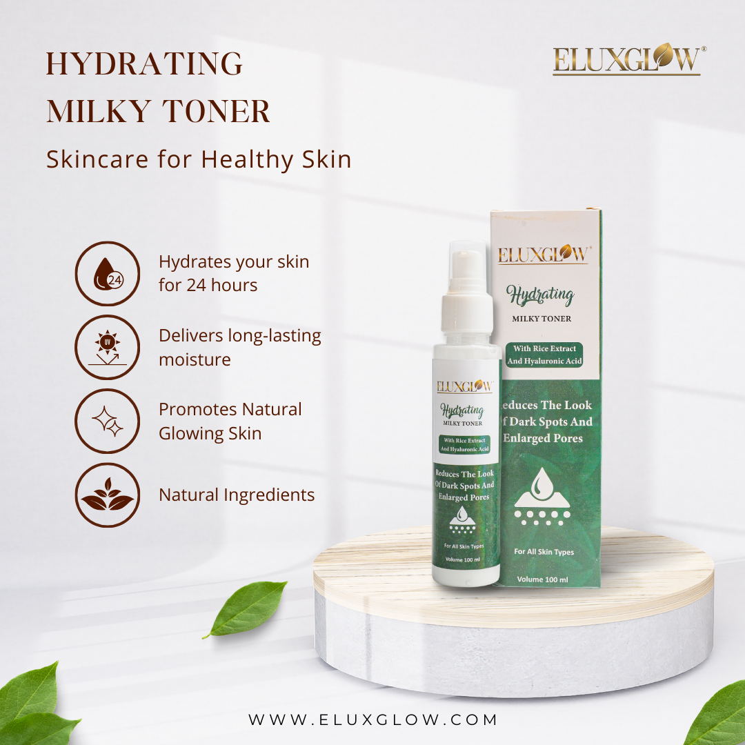 Hydrating Milky Toner With Rice Extract And Hyaluronic Acid